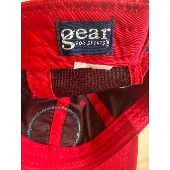 Gateway Arch St. Louis Red Cap Adjustable Strap Cotton Blend Embroidered Design - Picture 5 of 5